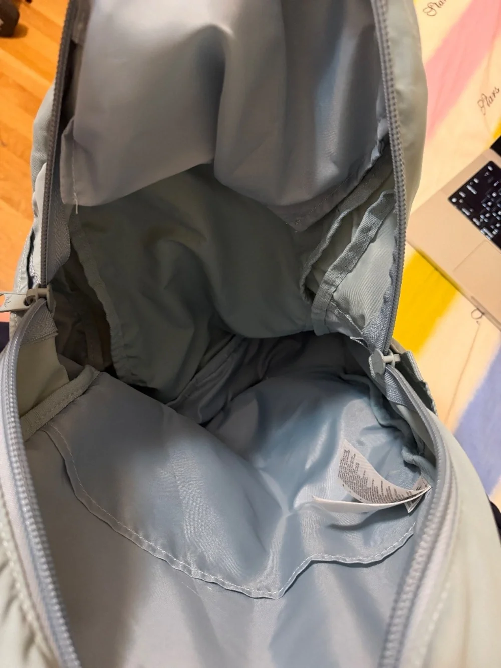 Adidas Adicolor Contempo backpack Medium Light Teal Unisex - Picture 4 of 11